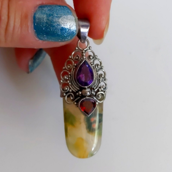 none Jewelry - Precious stone pendant
